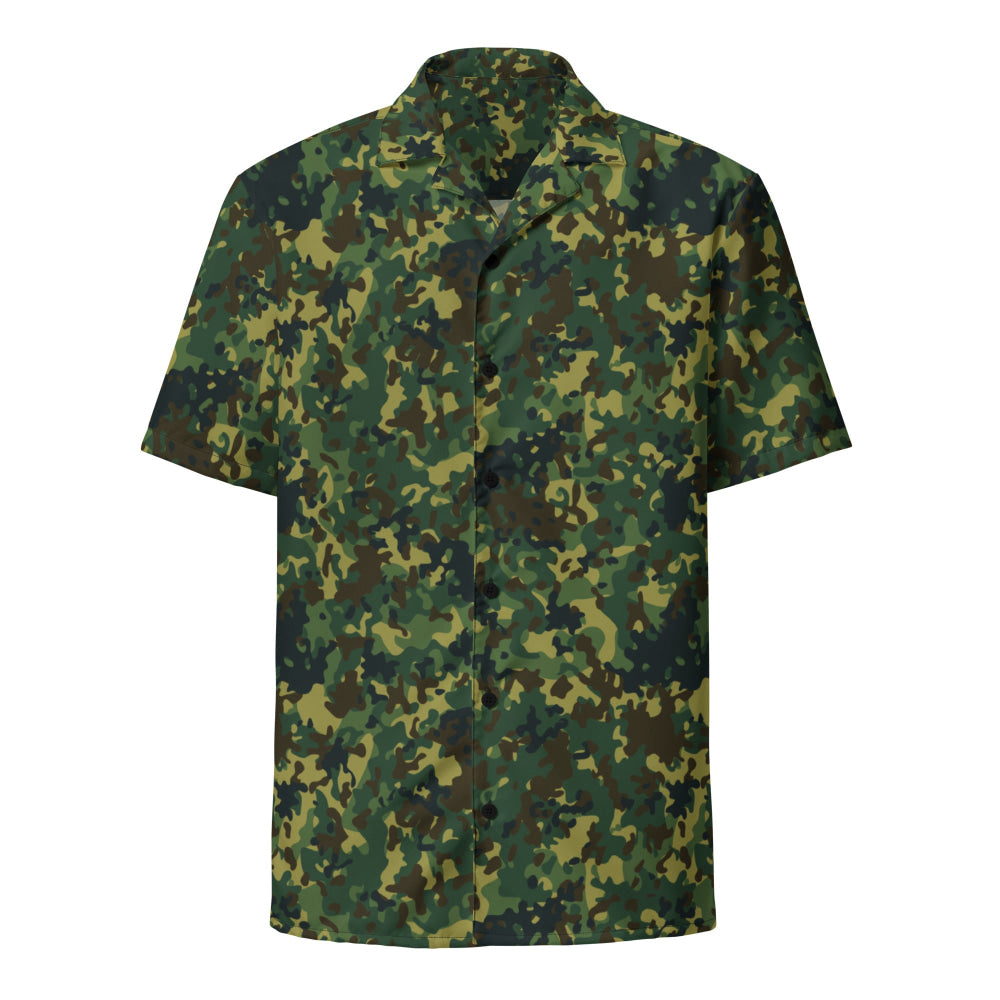 Polish Internal Security Agency Gepard CAMO Unisex button shirt - Unisex button shirt