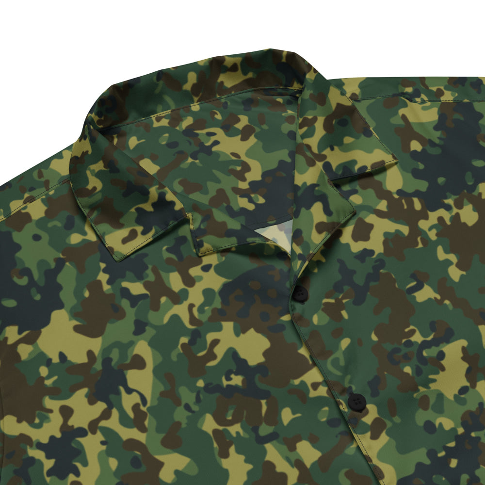 Polish Internal Security Agency Gepard CAMO Unisex button shirt - Button Shirt