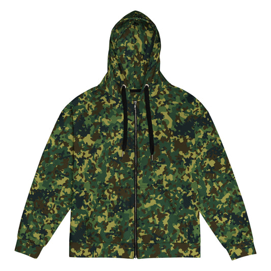 Polish Internal Security Agency Gepard CAMO Unisex zip hoodie - Zip Hoodie