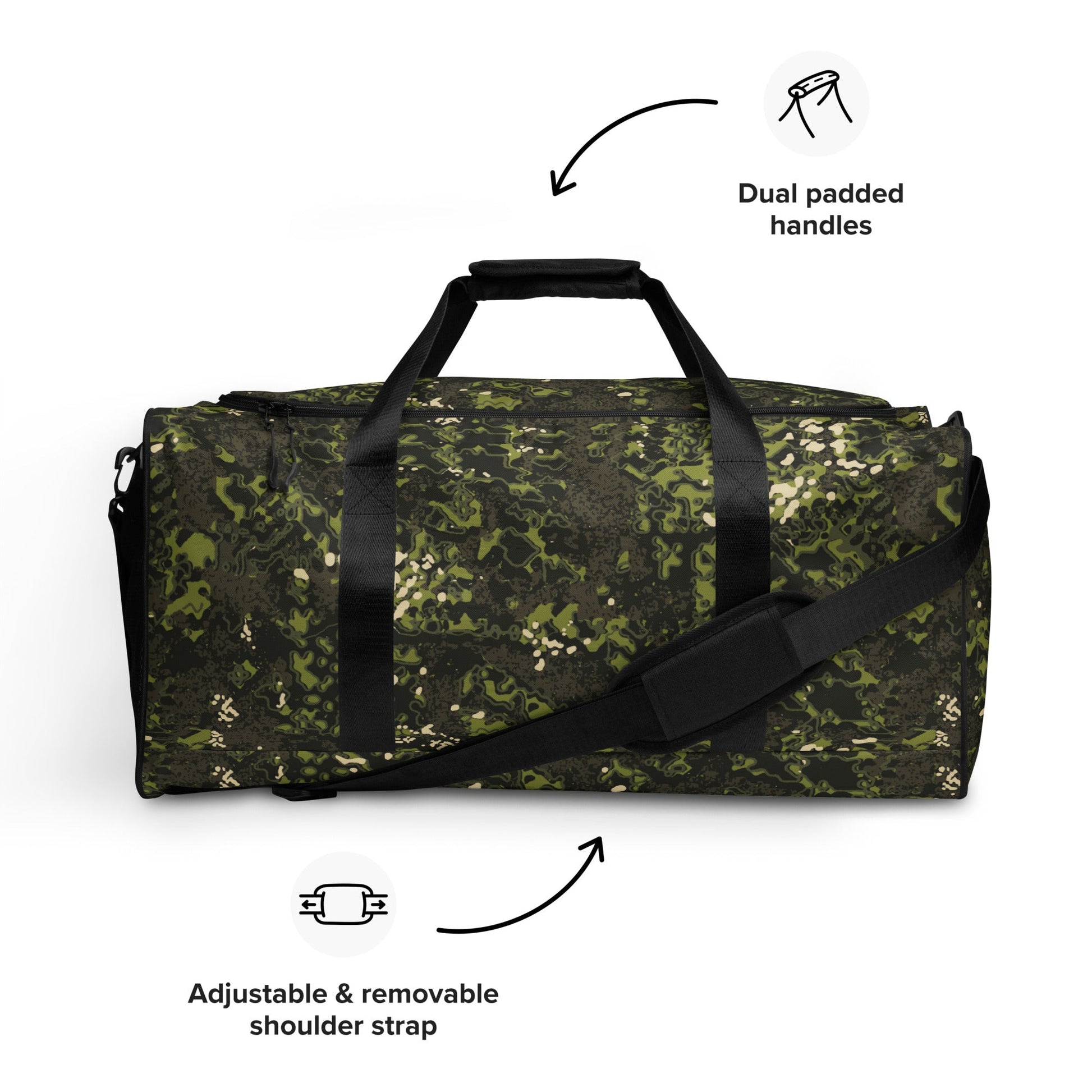 Polish Modular Adaptive Penetrative Ambush (MAPA) CAMO Duffle Bag