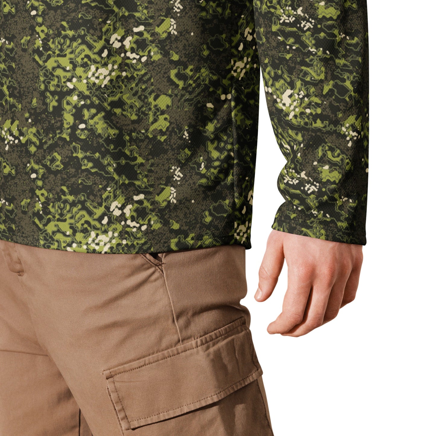 Polish Modular Adaptive Penetrative Ambush (MAPA) CAMO hockey fan jersey - Hockey Jerseys