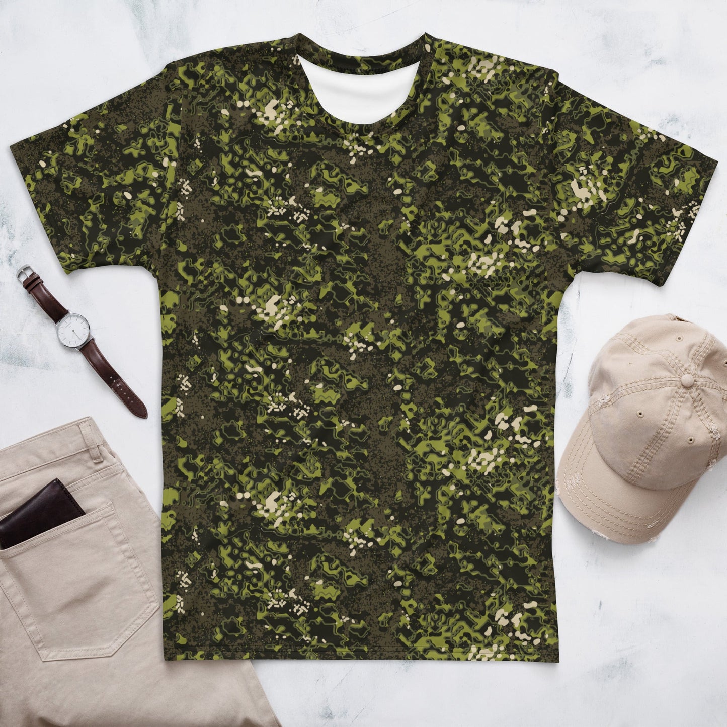 Polish Modular Adaptive Penetrative Ambush (MAPA) CAMO Mens t-shirt - XS - T-Shirts