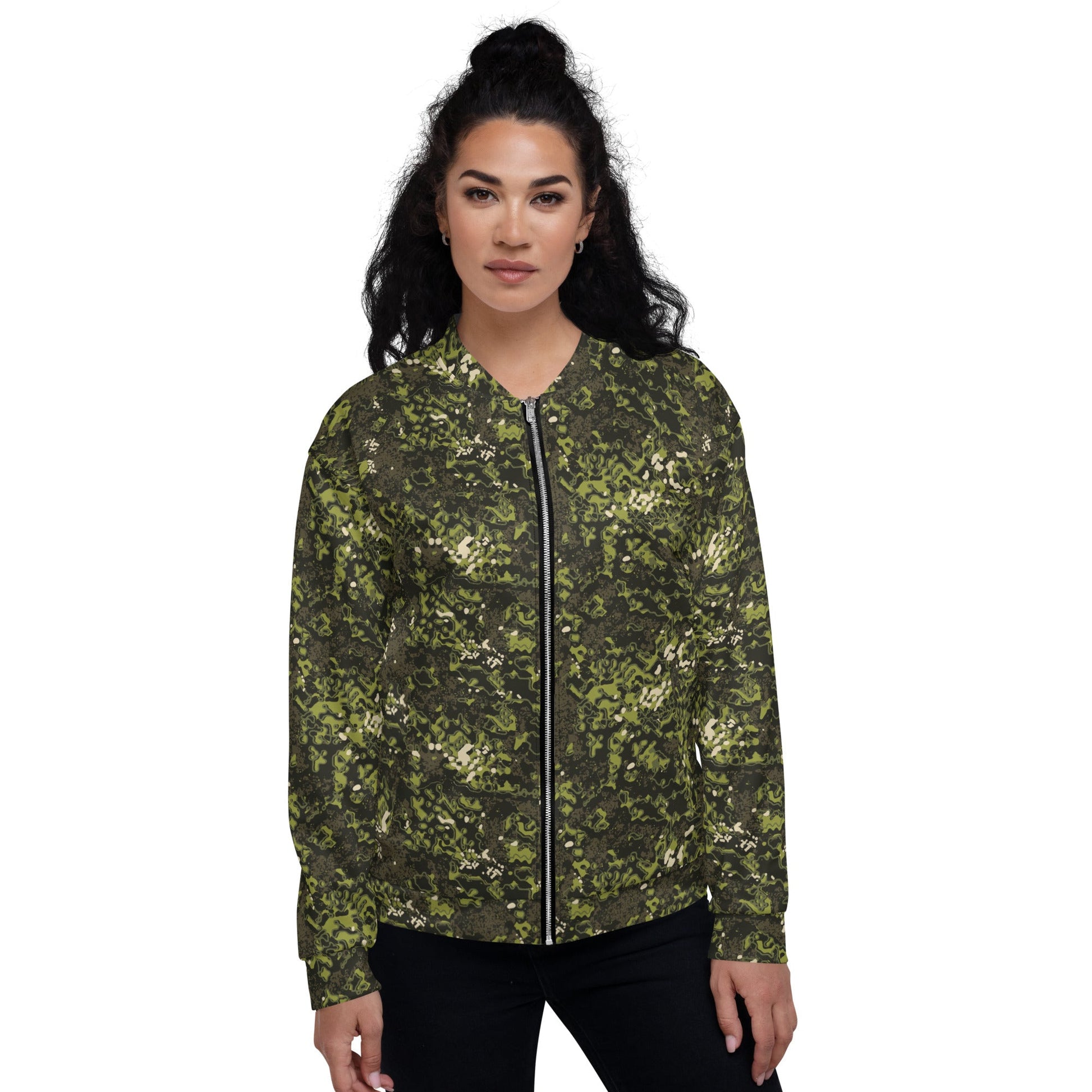 Polish Modular Adaptive Penetrative Ambush (MAPA) CAMO Unisex Bomber Jacket - Jackets