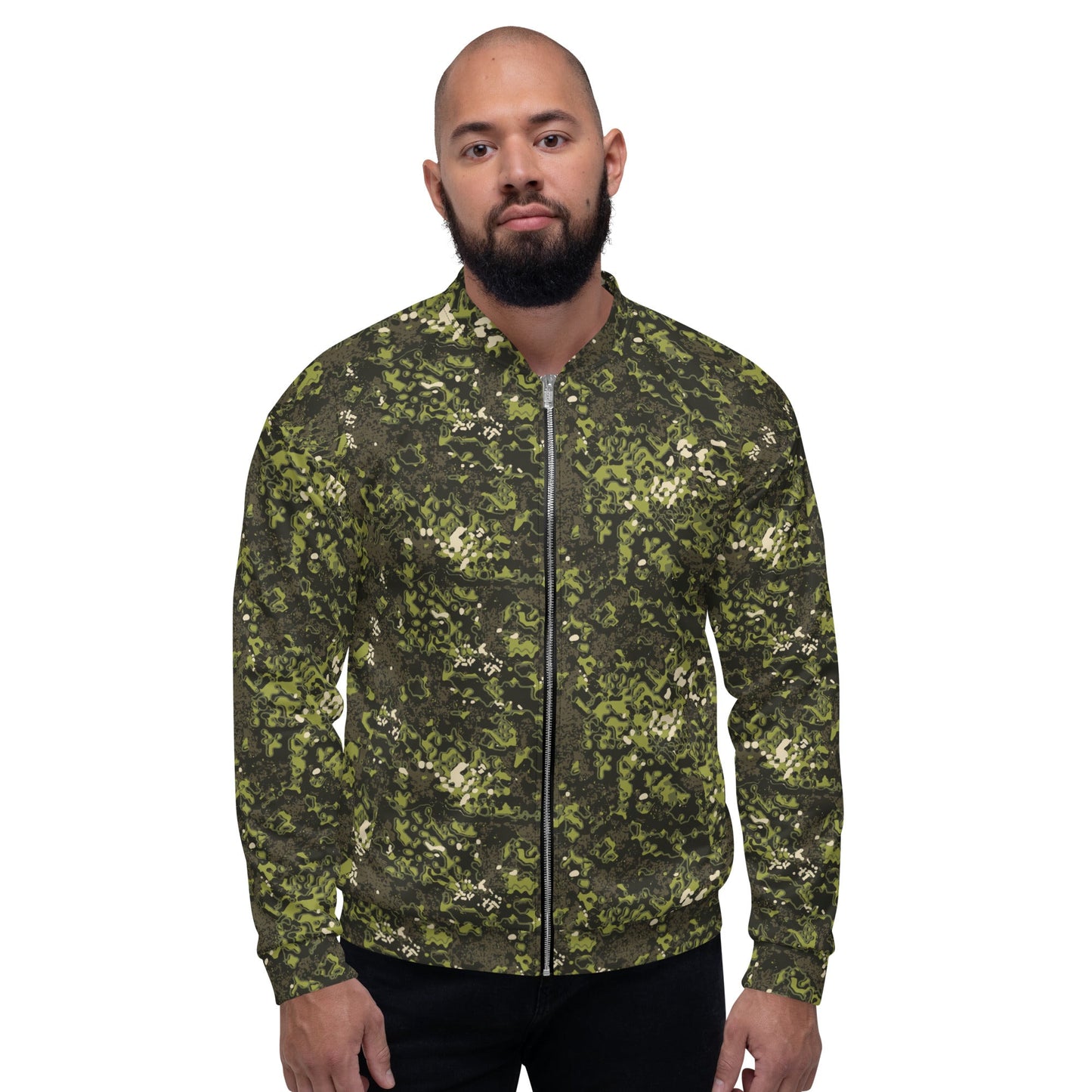 Polish Modular Adaptive Penetrative Ambush (MAPA) CAMO Unisex Bomber Jacket - Jackets