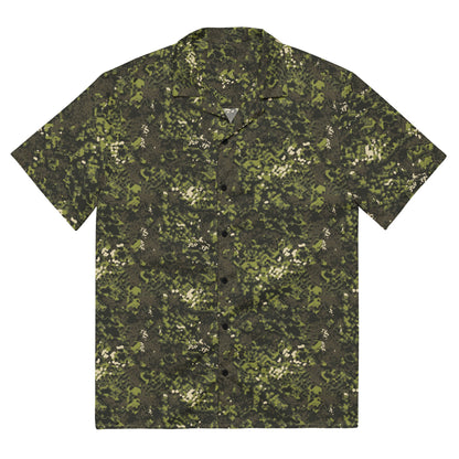 Polish Modular Adaptive Penetrative Ambush (MAPA) CAMO Unisex Short-Sleeve Button Shirt - 2XS