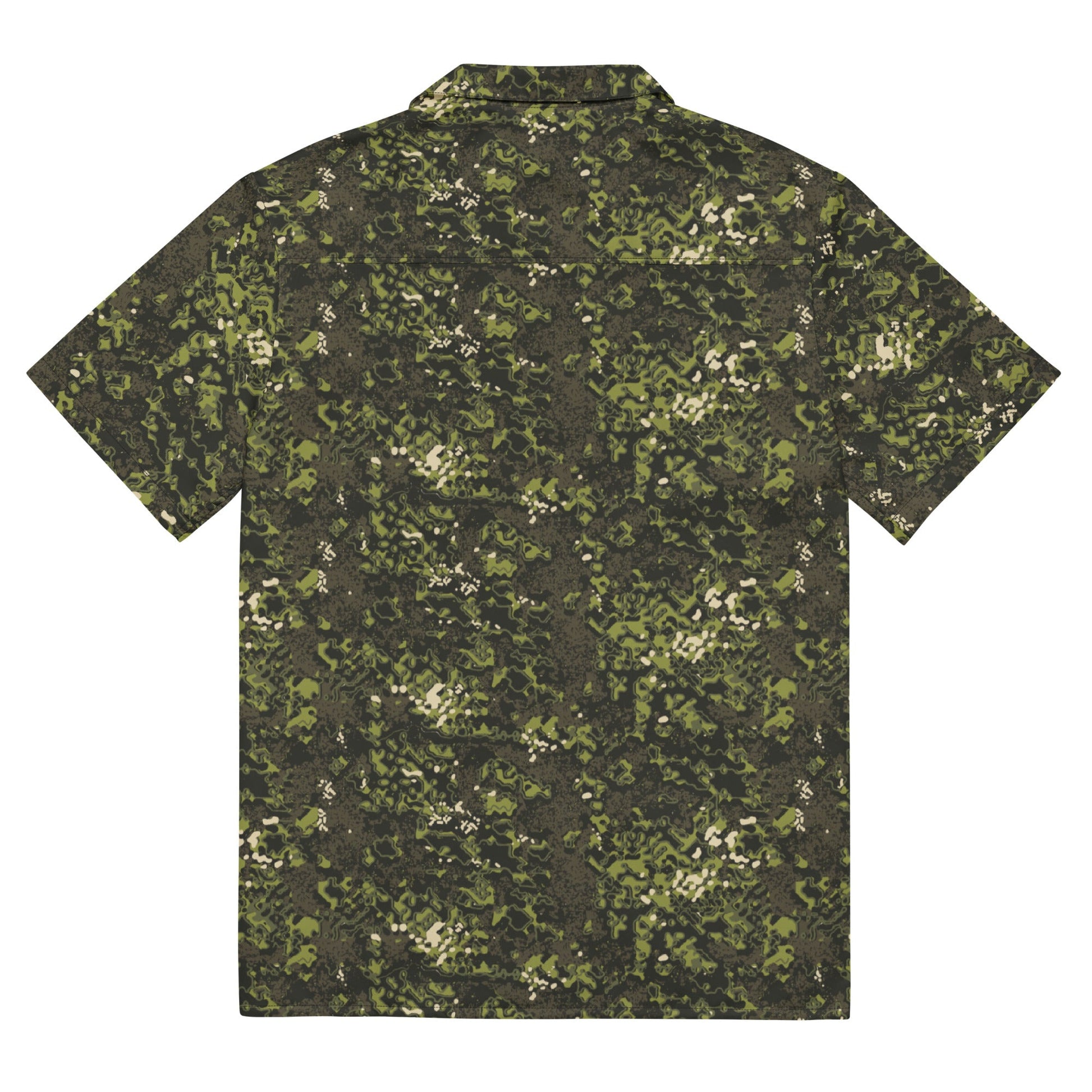 Polish Modular Adaptive Penetrative Ambush (MAPA) CAMO Unisex Short-Sleeve Button Shirt