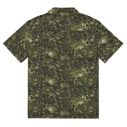 Polish Modular Adaptive Penetrative Ambush (MAPA) CAMO Unisex Short-Sleeve Button Shirt