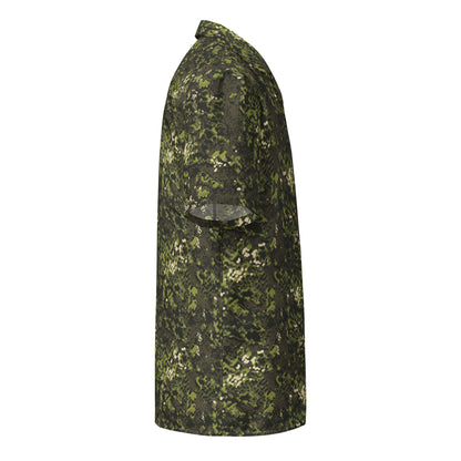 Polish Modular Adaptive Penetrative Ambush (MAPA) CAMO Unisex Short-Sleeve Button Shirt