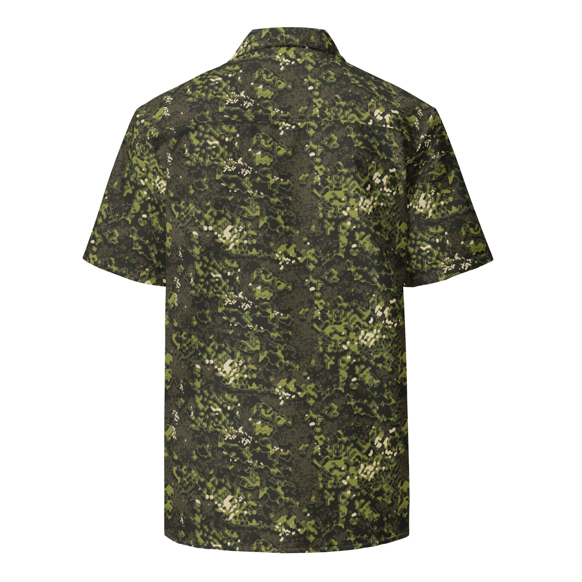 Polish Modular Adaptive Penetrative Ambush (MAPA) CAMO Unisex Short-Sleeve Button Shirt