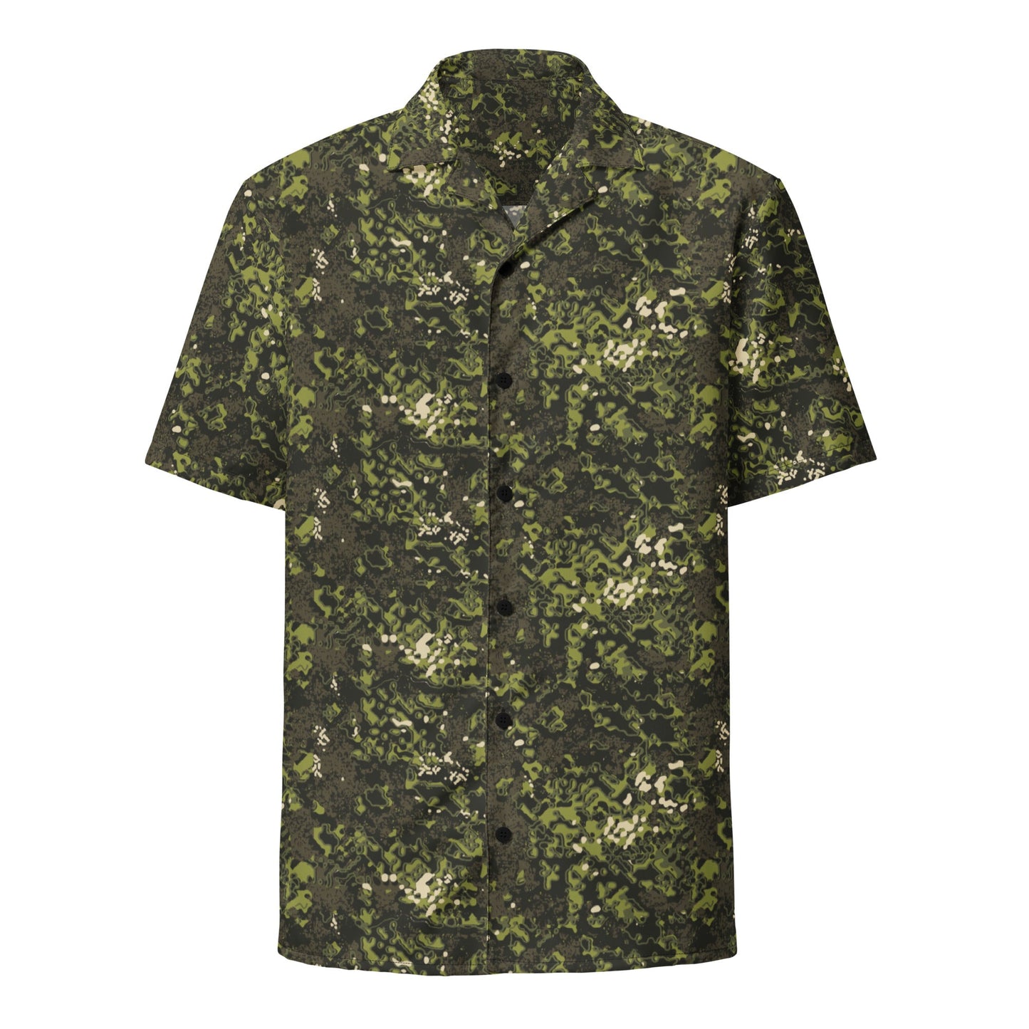 Polish Modular Adaptive Penetrative Ambush (MAPA) CAMO Unisex Short-Sleeve Button Shirt