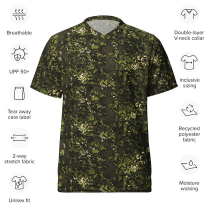 Polish Modular Adaptive Penetrative Ambush (MAPA) CAMO Unisex Sports Jersey