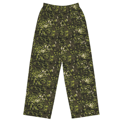 Polish Modular Adaptive Penetrative Ambush (MAPA) CAMO unisex wide-leg pants - 2XS - Wide-leg Pants
