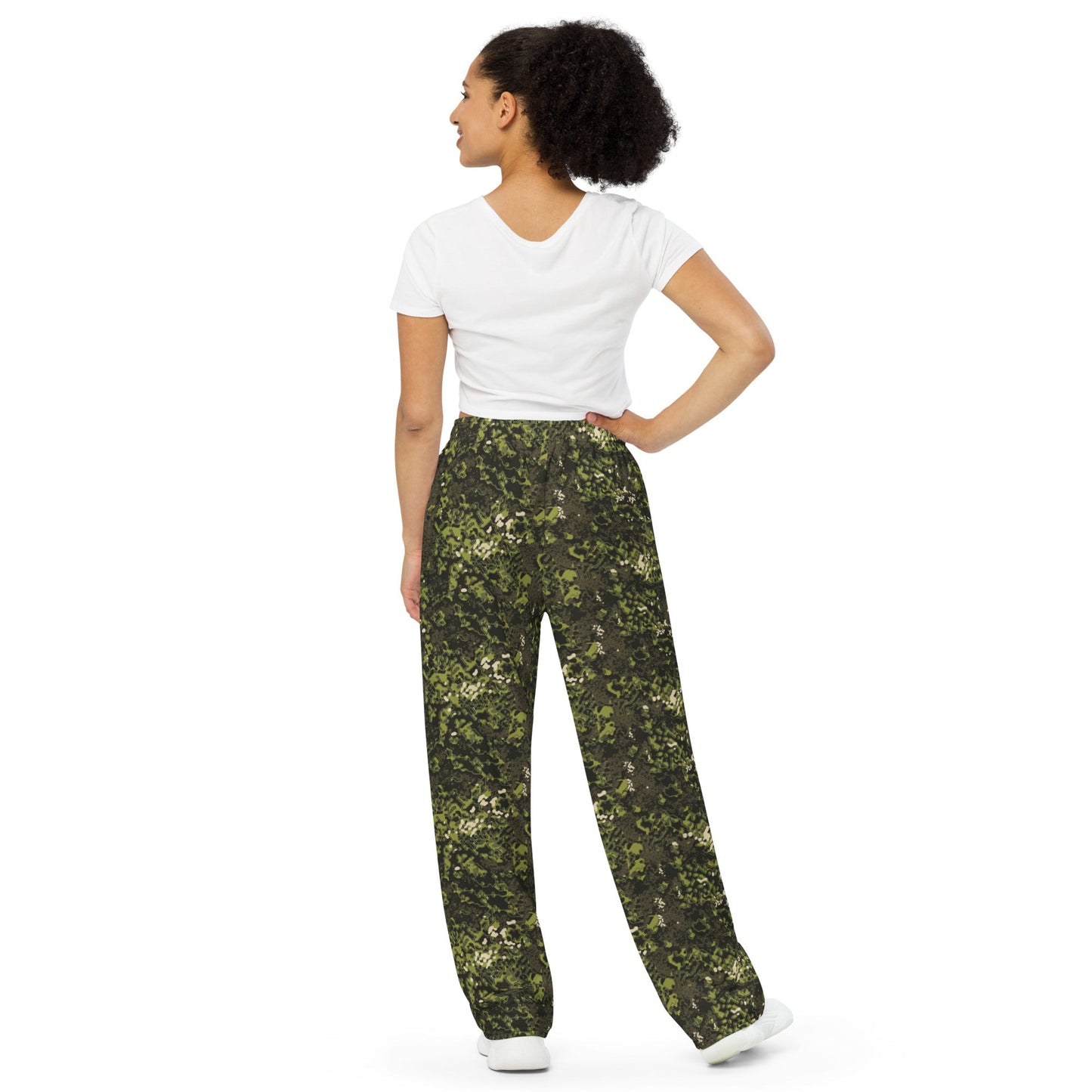 Polish Modular Adaptive Penetrative Ambush (MAPA) CAMO unisex wide-leg pants - Wide-leg Pants