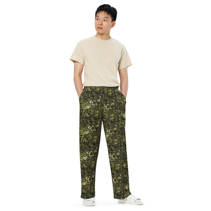Polish Modular Adaptive Penetrative Ambush (MAPA) CAMO unisex wide-leg pants - Wide-leg Pants