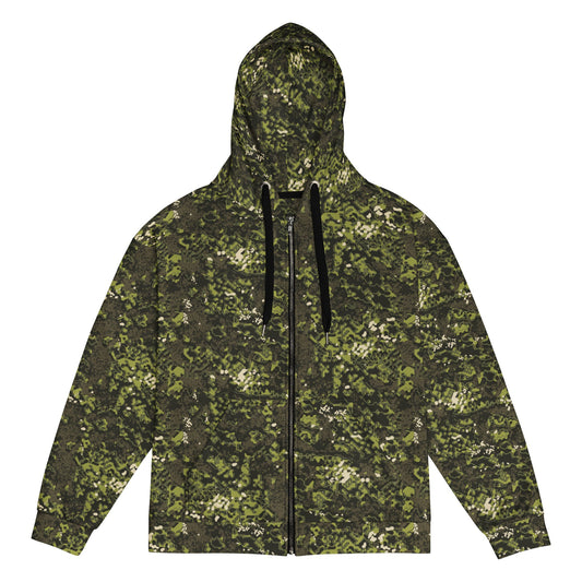 Polish Modular Adaptive Penetrative Ambush (MAPA) CAMO Unisex zip hoodie - 2XS - Zip Hoodies