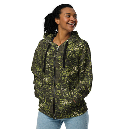 Polish Modular Adaptive Penetrative Ambush (MAPA) CAMO Unisex zip hoodie - Zip Hoodies