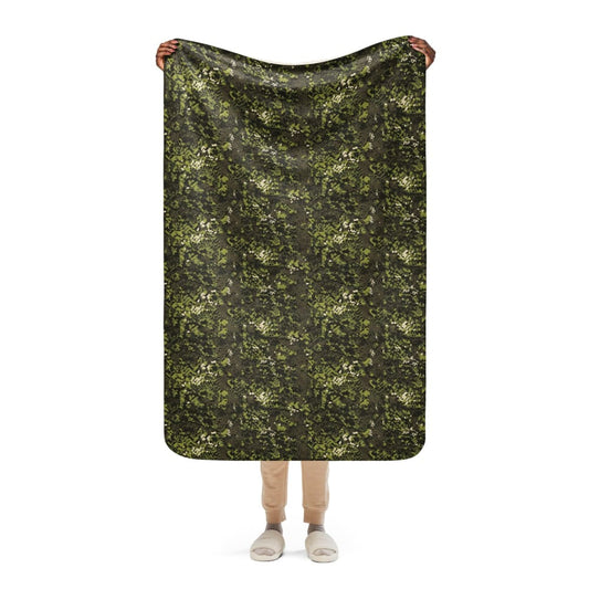 Polish Multi - Environmental Adaptive Pattern (MAPA) CAMO Sherpa blanket - 37″×57″ - Sherpa blanket