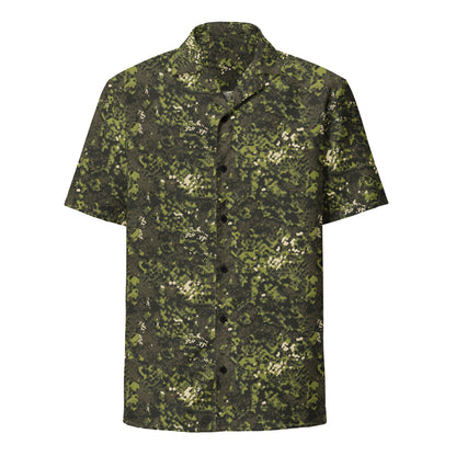 Polish Multi-Environmental Adaptive Pattern (MAPA) CAMO Unisex button shirt - Button Shirt