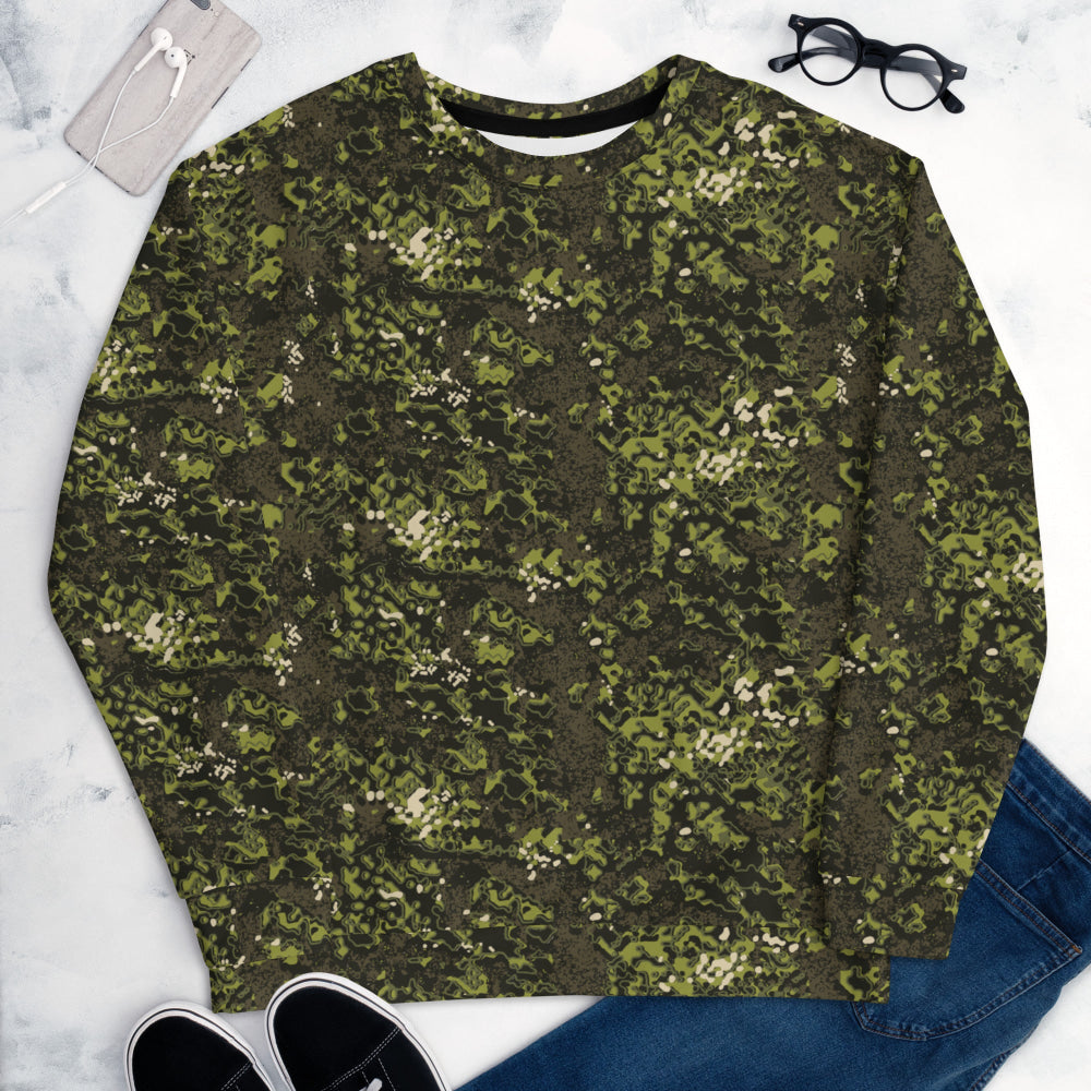 Polish Multi-Environmental Adaptive Pattern (MAPA) CAMO Unisex Sweatshirt