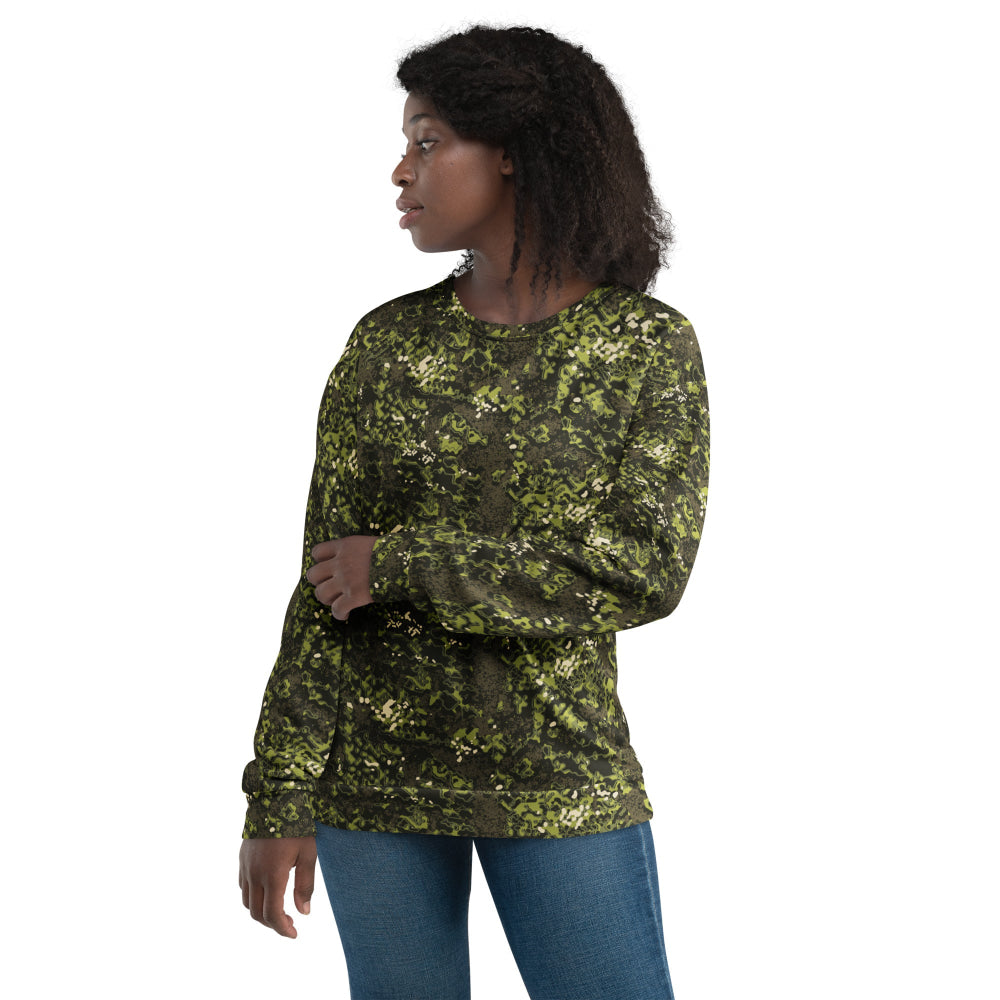 Polish Multi-Environmental Adaptive Pattern (MAPA) CAMO Unisex Sweatshirt