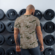Pantera Polish Desert CAMO Mens Athletic T-Shirt - Shirt