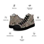 Pantera Polish Desert CAMO Mens High-Top Canvas Shoes