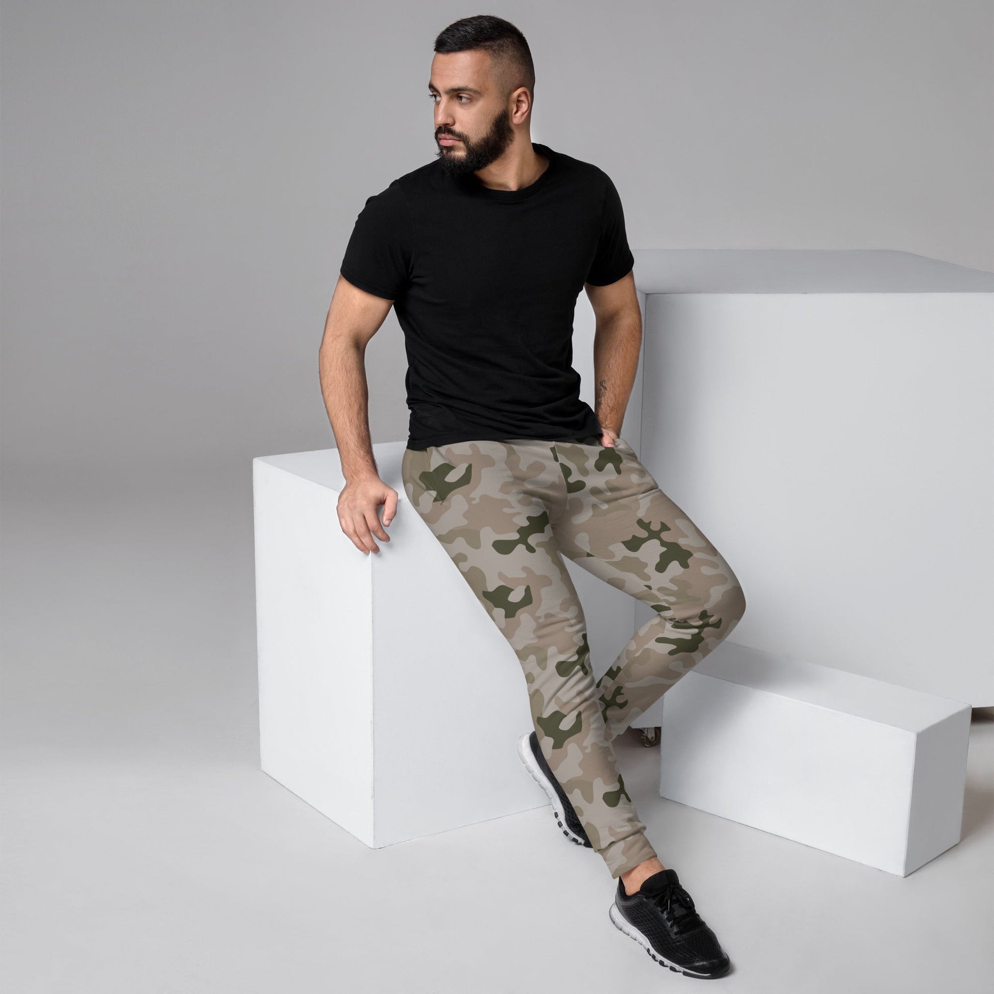 Polish Pantera Desert CAMO Mens Joggers - XS
