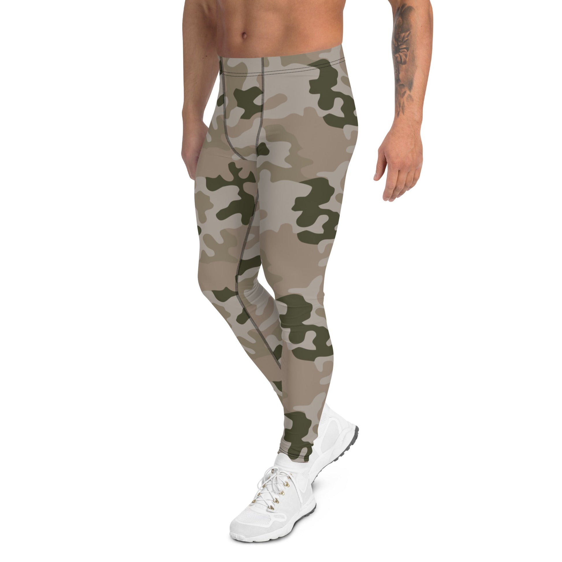 Polish Pantera Desert CAMO Mens Leggings