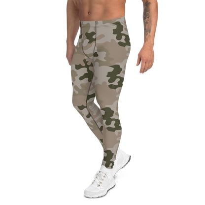 Polish Pantera Desert CAMO Mens Leggings