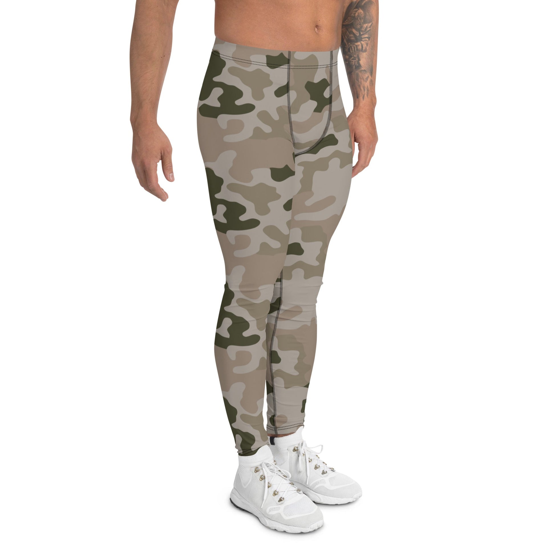 Polish Pantera Desert CAMO Mens Leggings