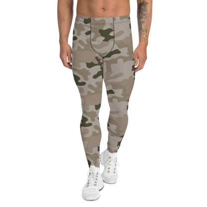 Polish Pantera Desert CAMO Mens Leggings - XS