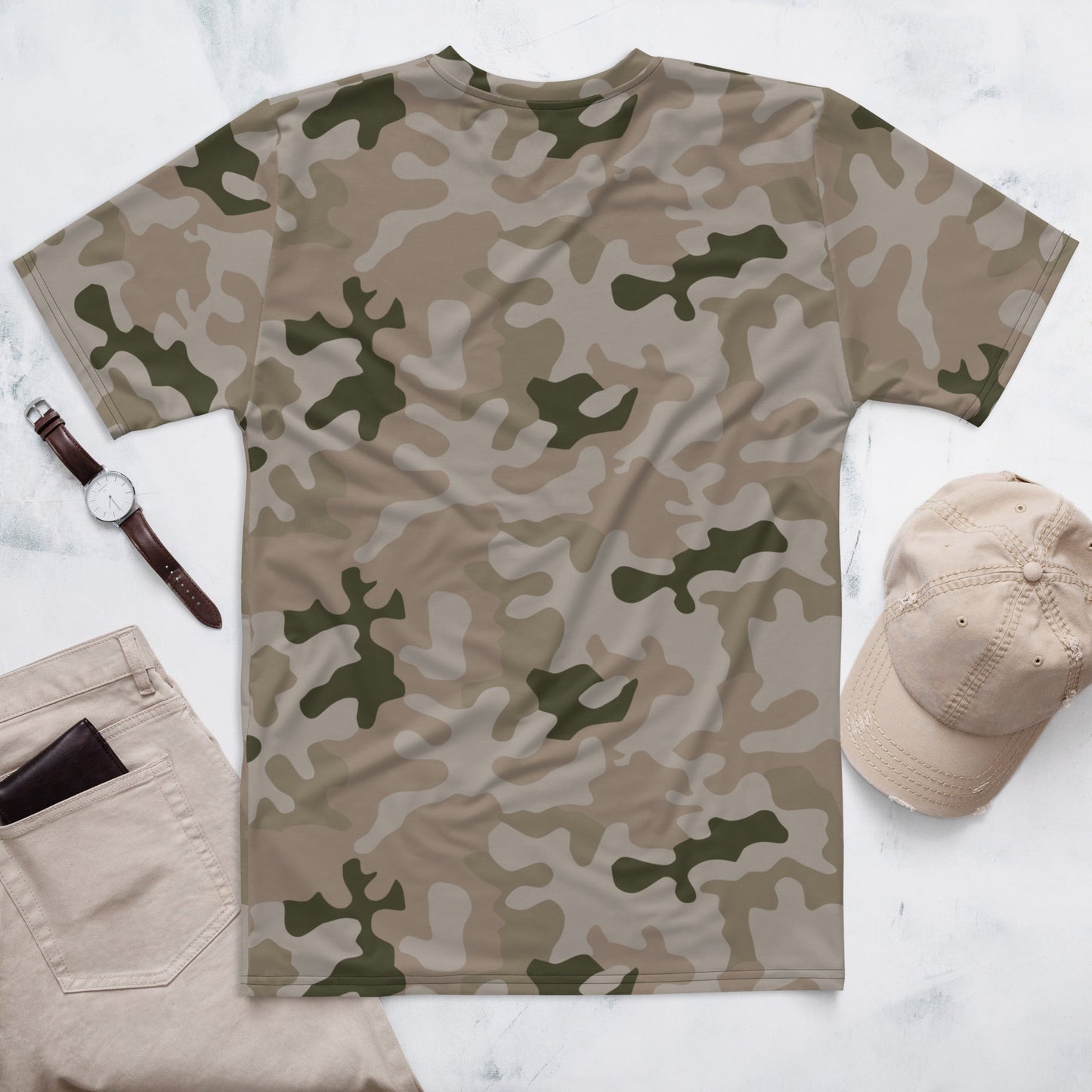 Polish Pantera Desert CAMO Mens t-shirt - T-Shirts