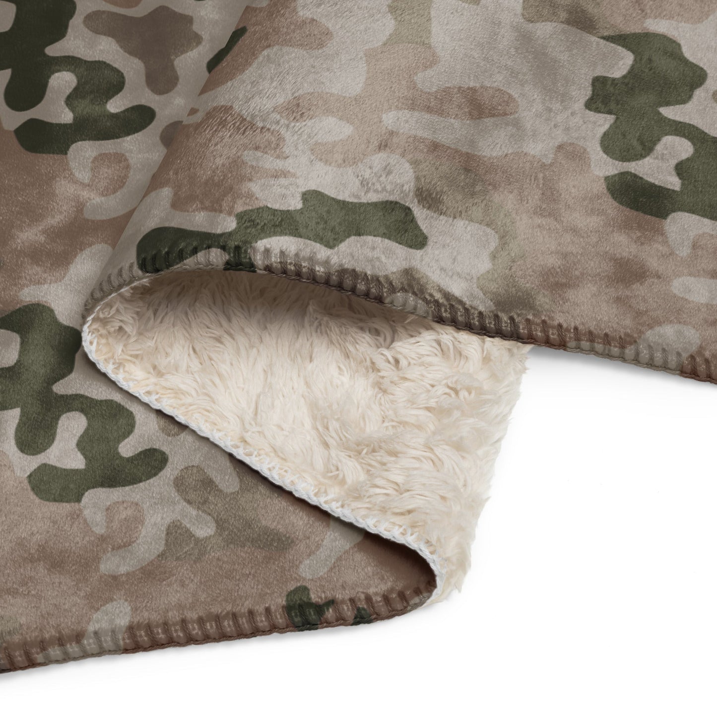 Polish Pantera Desert CAMO Sherpa blanket - Blankets