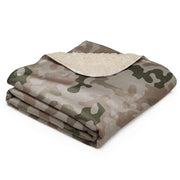 Pantera Polish Desert CAMO Sherpa Blanket