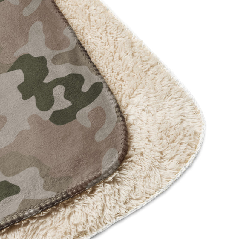 Pantera Polish Desert CAMO Sherpa Blanket