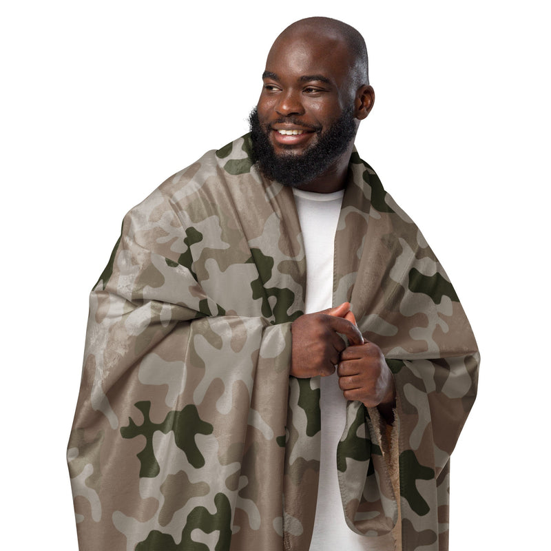 Pantera Polish Desert CAMO Sherpa Blanket