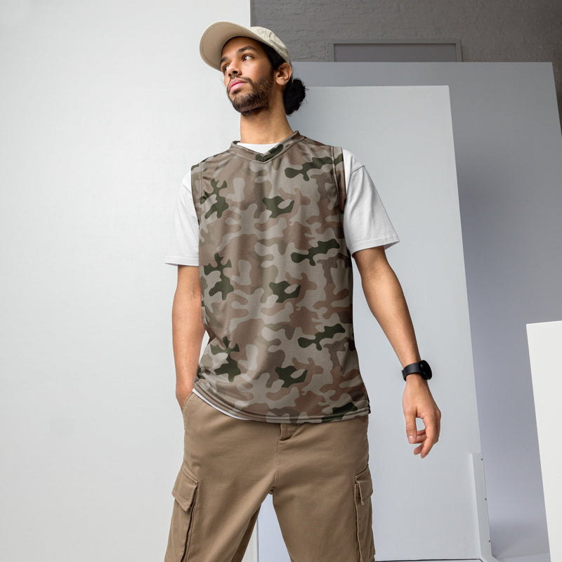 Pantera Polish Desert CAMO Unisex Basketball Jersey - 2XS