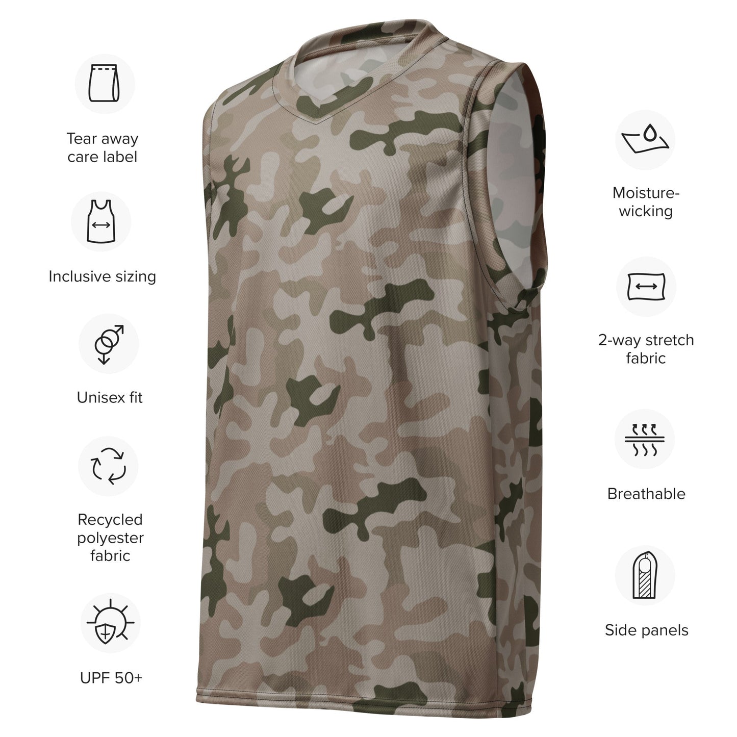 Polish Pantera Desert CAMO unisex basketball jersey - Basketball Jerseys