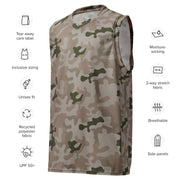 Pantera Polish Desert CAMO Unisex Basketball Jersey