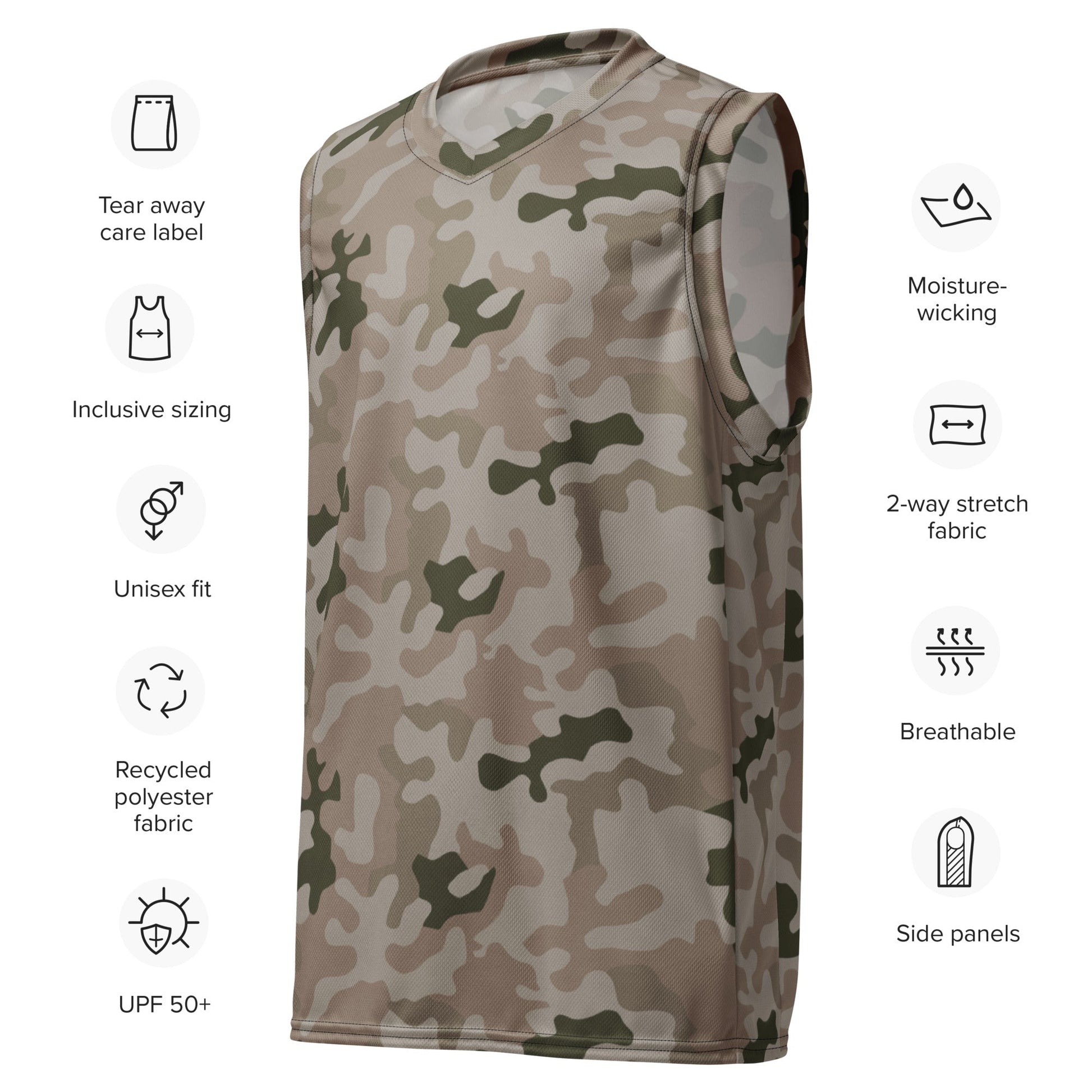 Polish Pantera Desert CAMO unisex basketball jersey - Basketball Jerseys