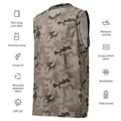 Polish Pantera Desert CAMO unisex basketball jersey - Basketball Jerseys