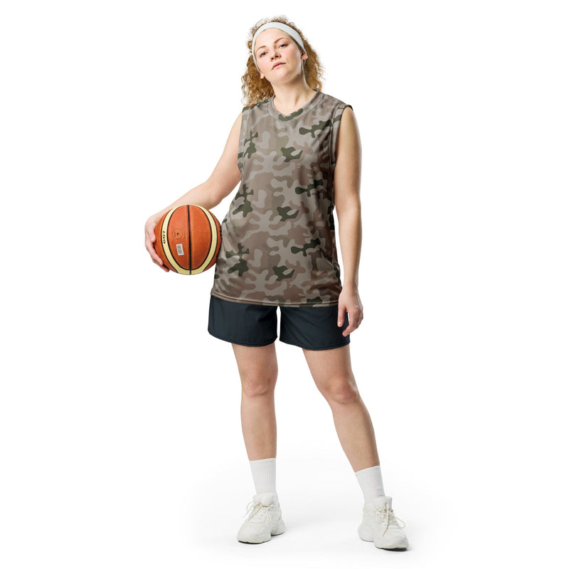 Pantera Polish Desert CAMO Unisex Basketball Jersey