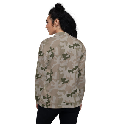 Polish Pantera Desert CAMO Unisex Bomber Jacket - Jackets
