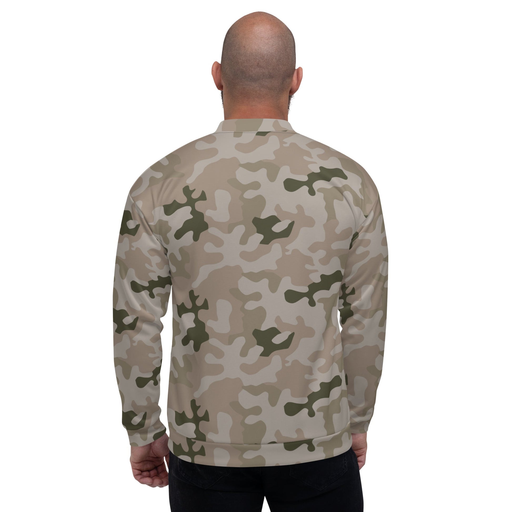 Polish Pantera Desert CAMO Unisex Bomber Jacket - Jackets