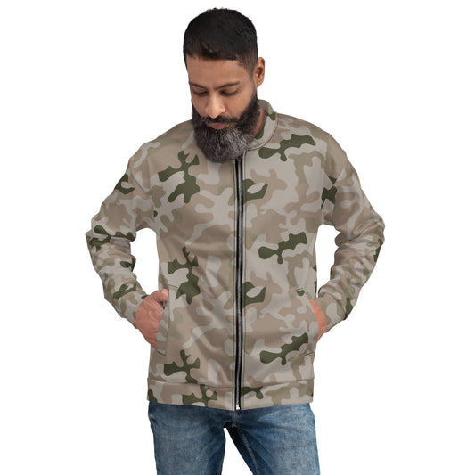 Polish Pantera Desert CAMO Unisex Bomber Jacket - Jackets