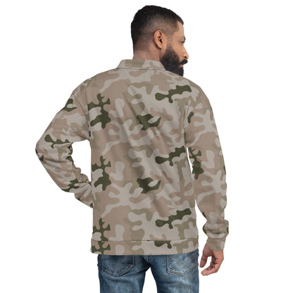 Polish Pantera Desert CAMO Unisex Bomber Jacket - Jackets