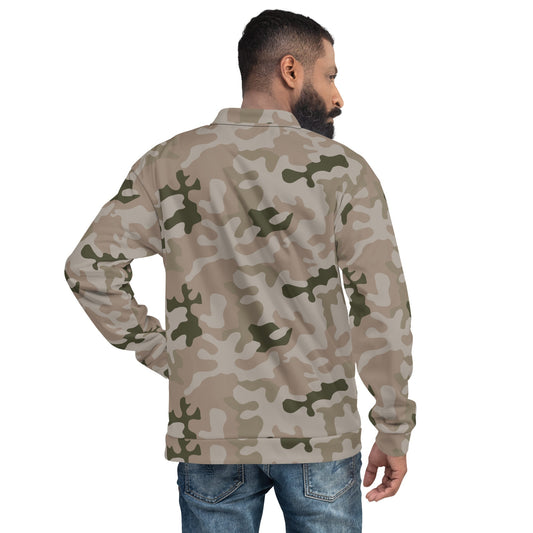 Polish Pantera Desert CAMO Unisex Bomber Jacket - Jackets