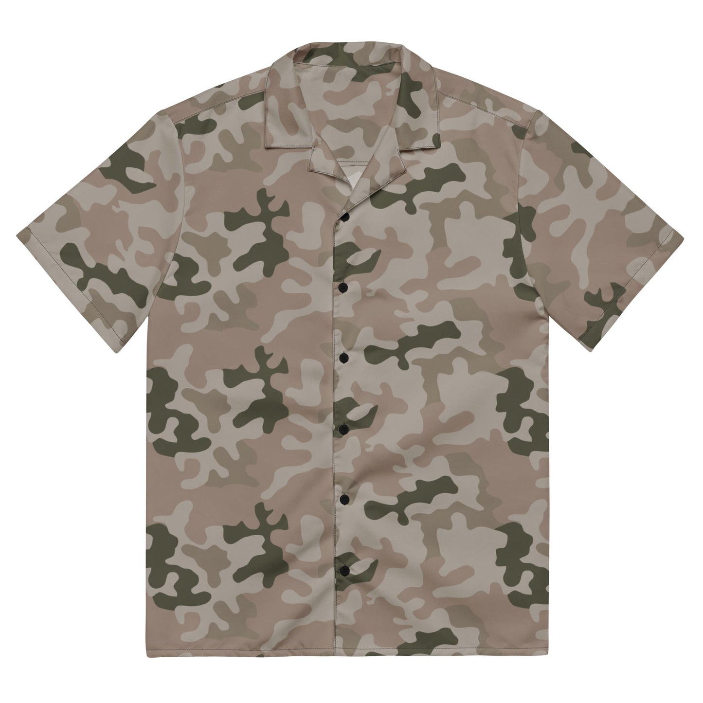 Polish Pantera Desert CAMO Unisex button shirt - 2XS - Button Shirts