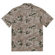 Pantera Polish Desert CAMO Unisex Short-Sleeve Button Shirt - 2XS - Button-Up
