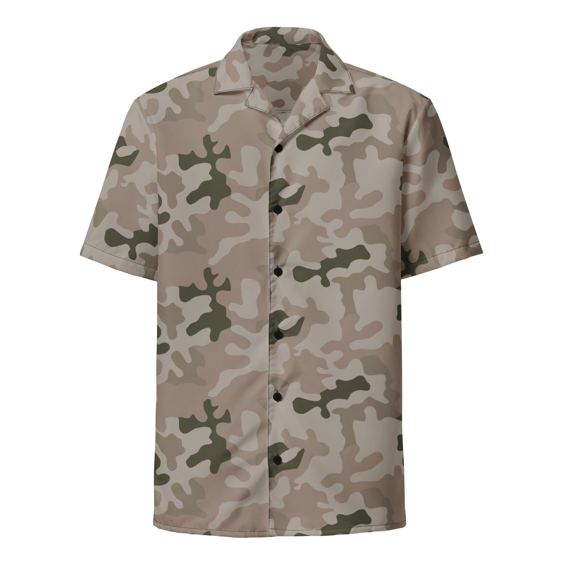 Polish Pantera Desert CAMO Unisex button shirt - Button Shirts